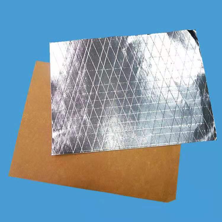 金威铝箔纸，夹筋聚酯膜   新型网格铝膜  防潮防腐贴面，12mm铝箔纸示例图2