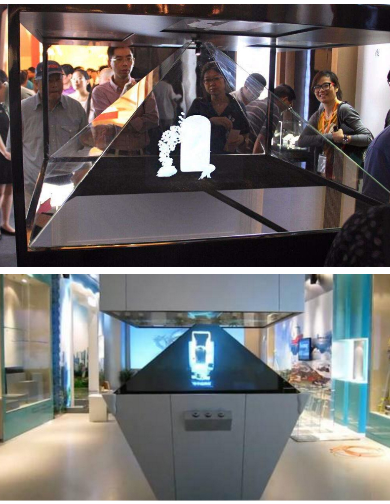 西安360度全息投影,全息展示柜,裸眼3d全息投影
