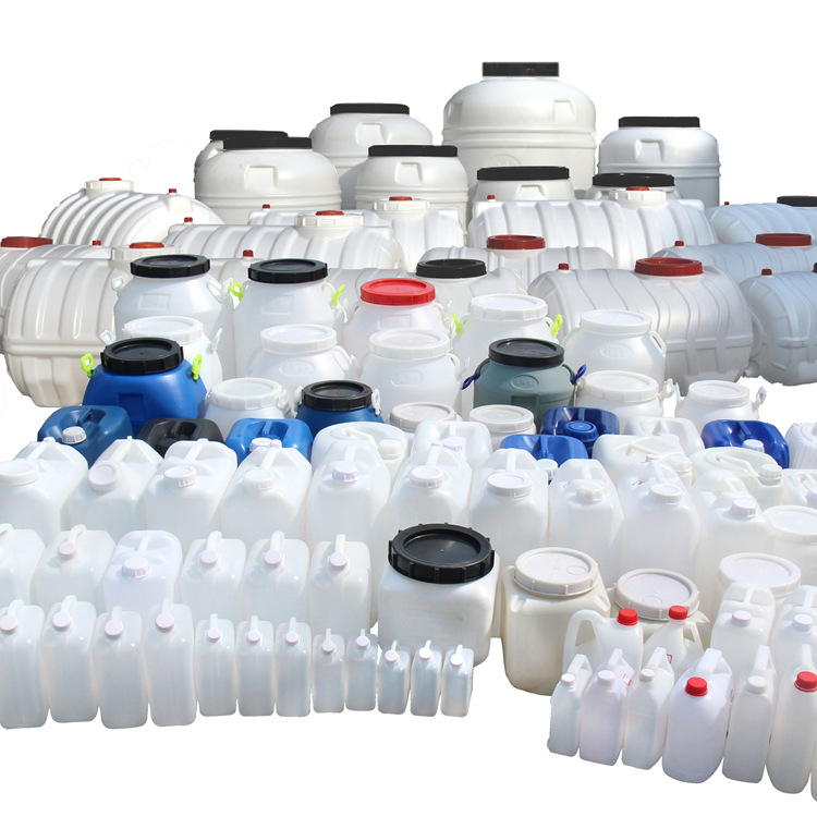 150L立式塑料圆桶|圆形带盖塑料水桶|白色立式150L水产桶示例图1