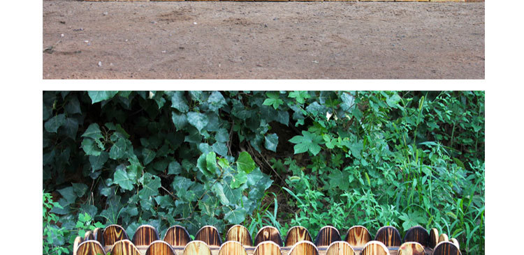 户外防腐木花箱 移动木质大花盆  实木室外花钵组合式示例图24