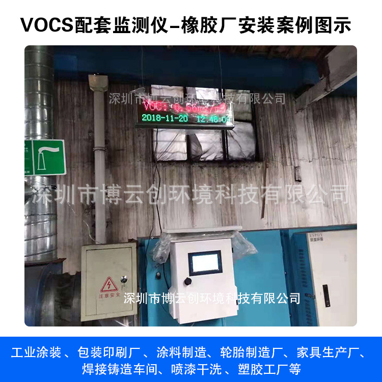 VOCS废气在线测监测系统 PID光离子原理 工业VOC挥发性废气检测仪示例图4