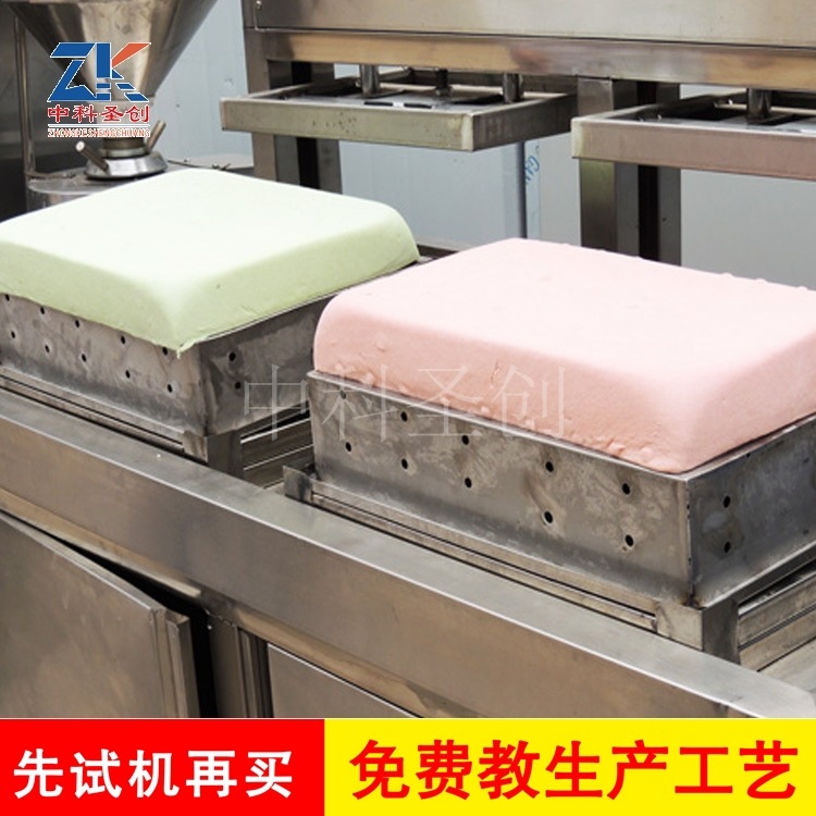 水豆腐大型全自动设备 卤水大豆腐加工设备 全自动豆腐设备示例图6