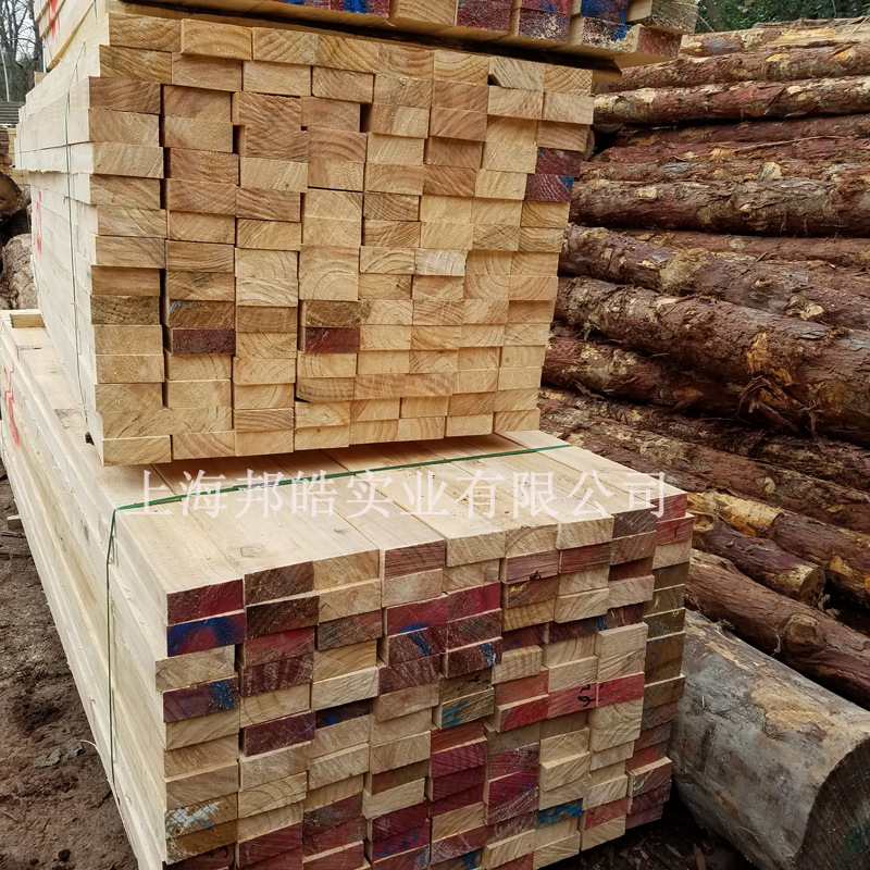 辐射松木条木方实木板材家具打包装木材示例图4