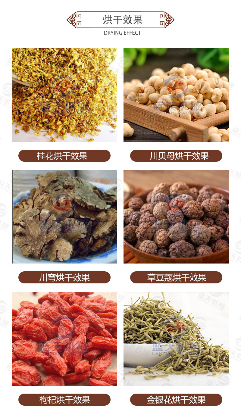 空气能桂花烘干机 桂花雷箱式干燥机 热风循环桂花茶烘干箱生产商示例图16