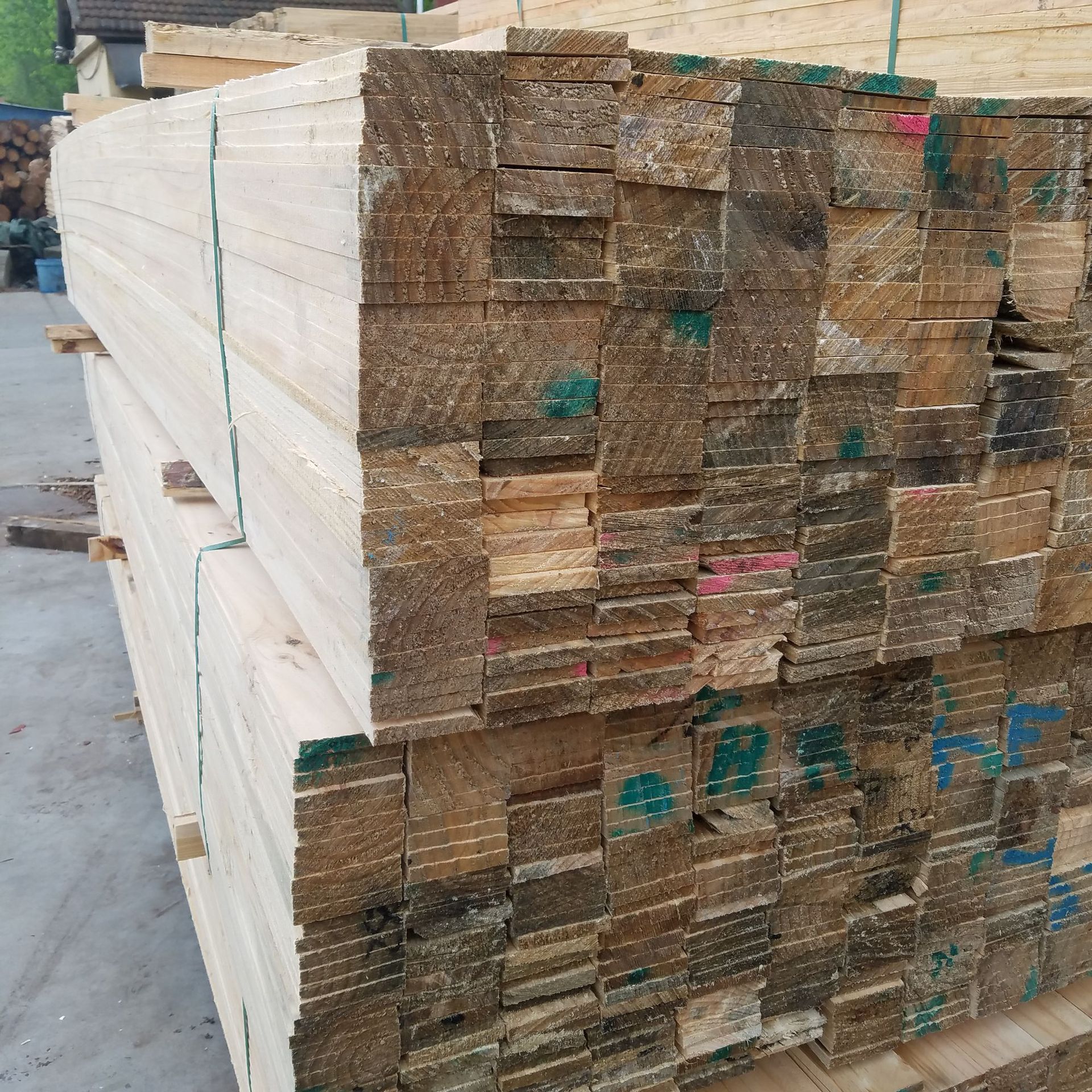 物流打包装箱托盘用木条 木方 新西兰辐射松实木木料厂家直销示例图5