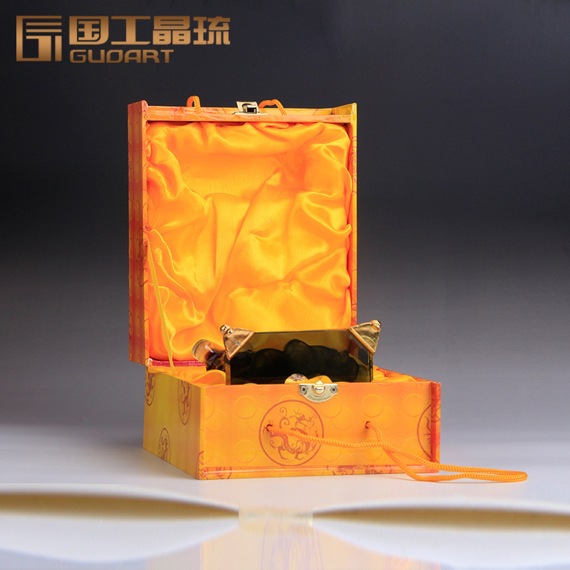 厂家直销 仿琉璃树脂工艺品 仿真动物树脂摆件 创意树脂礼品定制示例图4