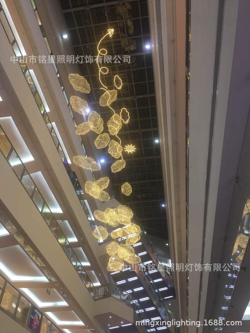 中国供应商铭星照明灯饰有限公司全新LED云朵满天星专业生产厂家示例图9