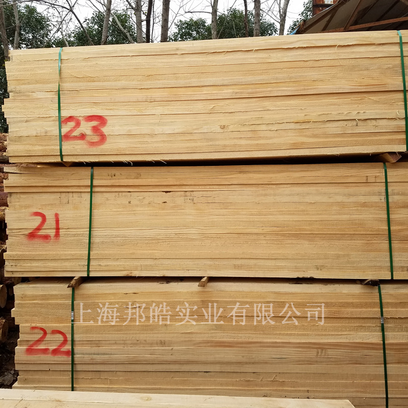 辐射松木条木方实木板材家具打包装木材示例图6