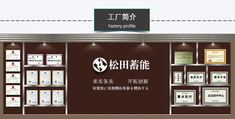 松久工田生产供应各型Rechargeable Traction battery 叉车电瓶组品牌示例图8