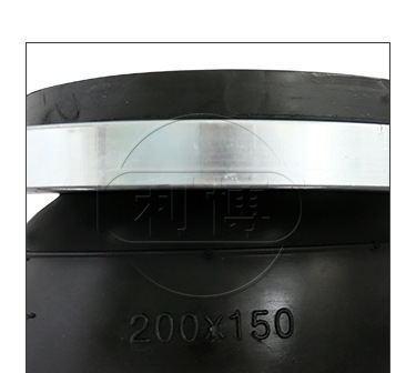 偏心异径   DN100×80偏心异径橡胶接头 橡胶膨胀节 大量现货示例图4