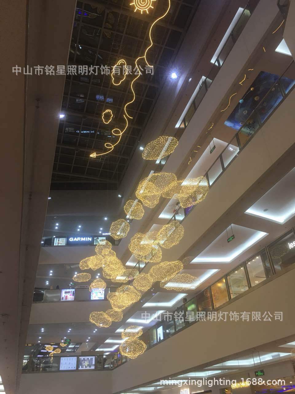 中国供应商铭星照明灯饰有限公司全新LED云朵满天星专业生产厂家示例图6
