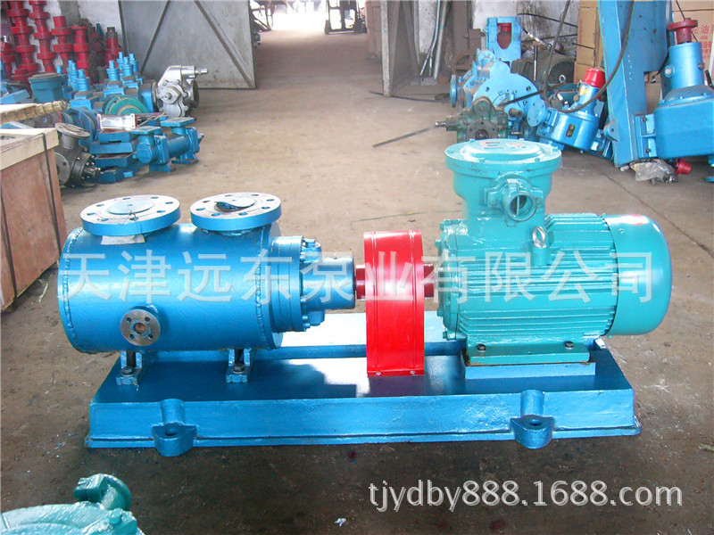 津远东保温沥青泵 SN三螺杆泵 SNH210R46E6.7YW21 三螺杆沥青泵示例图2