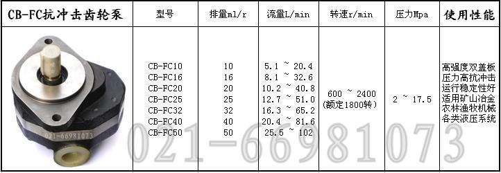 CBN-F304齿轮泵 CBN-F304齿轮油泵 上海啸力原装高品质CBN-E304液压泵示例图11