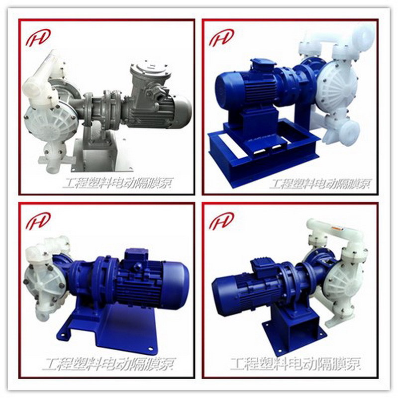 专业供应电动隔膜泵材质工程塑料防爆配F46膜片 隔膜电动泵不锈钢示例图5