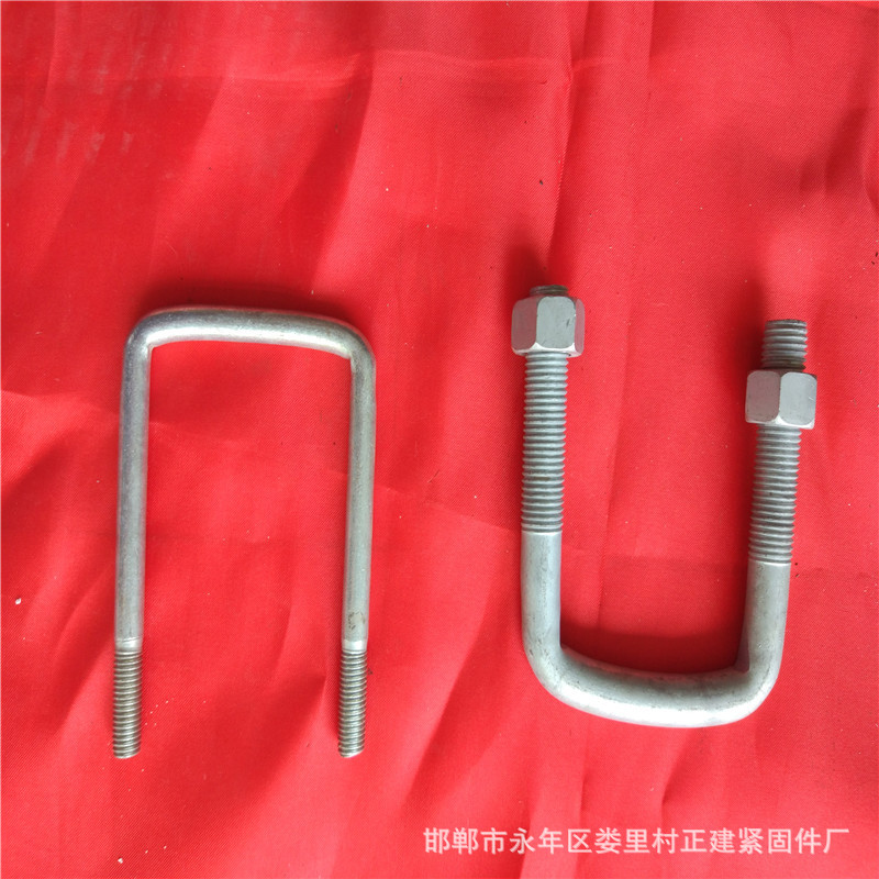 厂家直销 U型螺栓 高强度U型栓 U型螺丝 U型螺栓管卡 量大优惠示例图3