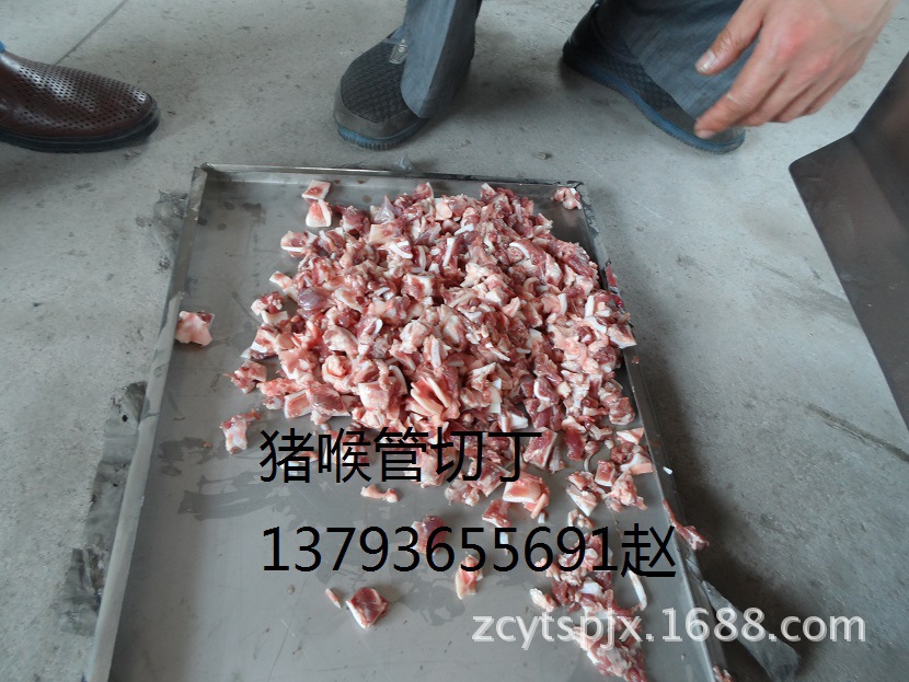 不锈钢切肉丁机 鲜肉切片切条机（气动或液压）示例图7