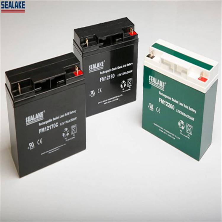 SEALAKE海湖蓄电池FM127足容量机房铅酸免维护蓄电池12V7AH代理报价示例图2