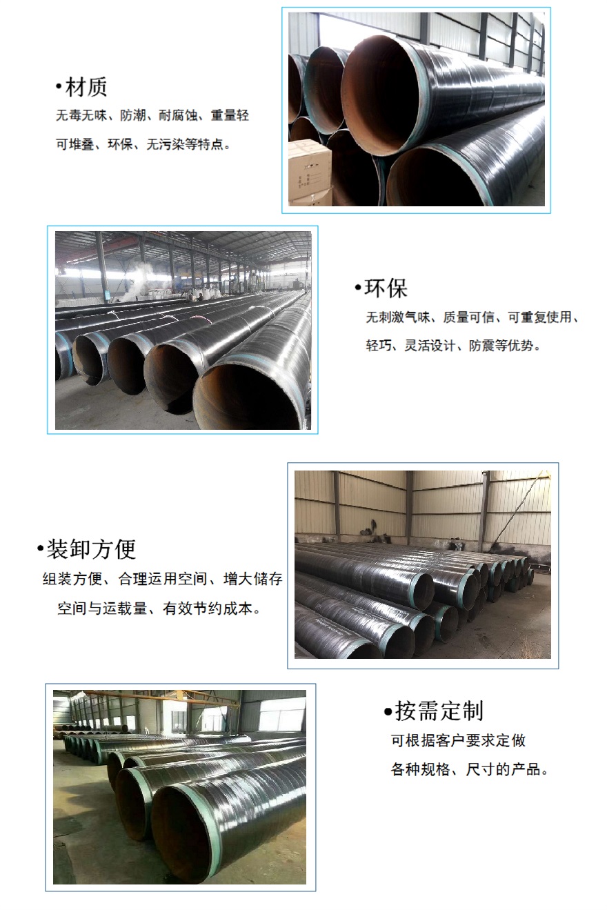 厂家定制3PE防腐钢管 TPEP防腐钢管厂家热销示例图3