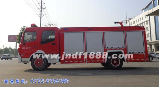 国五消防车,东风天锦6吨泡沫消防车,JDF5154GXFPM60型泡沫消防车示例图4