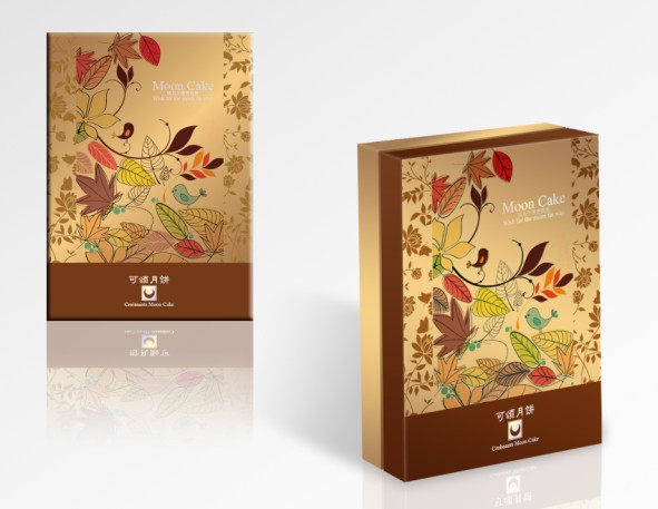 中国风-青花瓷风格月饼包装盒 南京礼品包装盒 月饼盒定制厂家示例图5