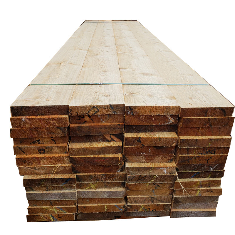 落叶松 木方枕木 木跳板实木木料 木材厂加工批发示例图2