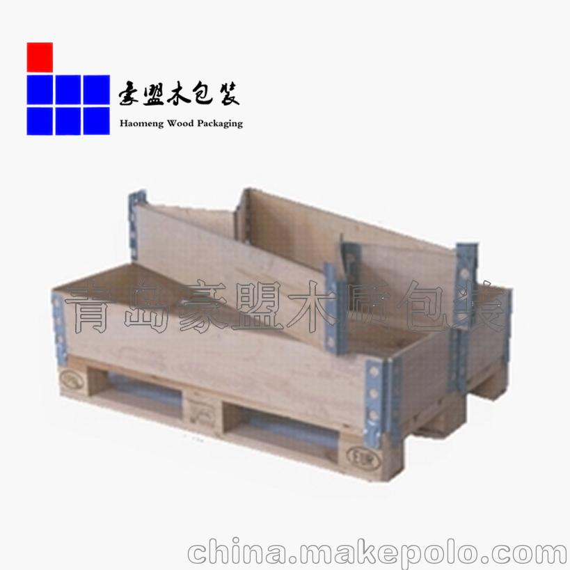 青岛木箱托盘包装公司厂家免熏蒸包装箱示例图21