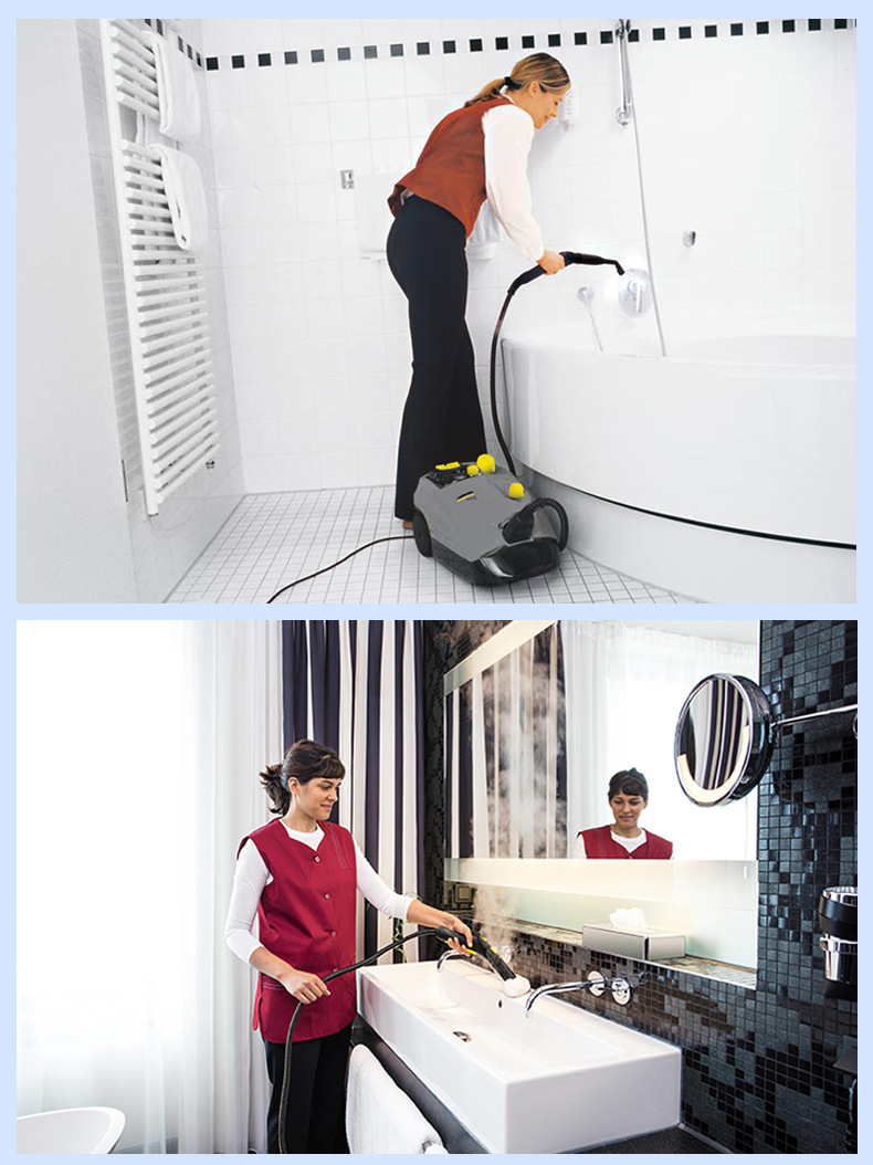 德国凯驰商业高温蒸汽清洗机SG4/4保洁厨房卫浴清洁机汽车桑拿机示例图1