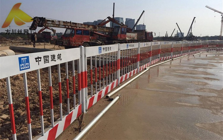 河北省制造工地施工护栏  工地临边安全防护网  竖管基坑护栏  大部分有现货示例图11