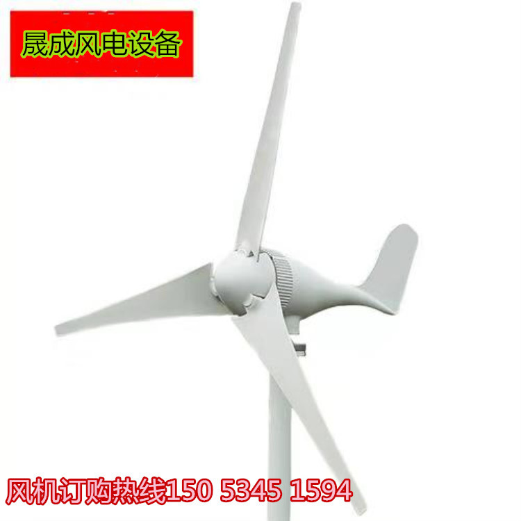 200W小型风力发电机家用微型风力发电机路灯风光互补发电系统示例图2