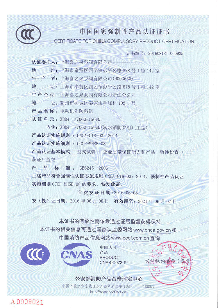 上海厂家直销XBD-WQ立式潜水消防泵大流量潜水喷淋泵消防栓泵批发示例图10