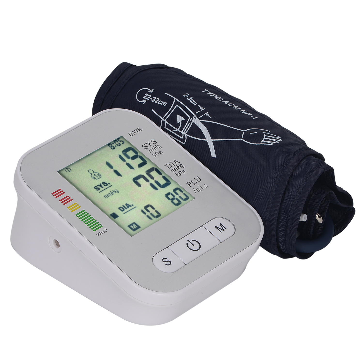 手臂式全自动电子血压计语音 @家用血压仪中英文%可出口厂家示例图12