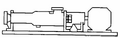 输送化工废料渣泵G70-2P-W101单螺杆泵铸铁泵体,丁青橡胶示例图8