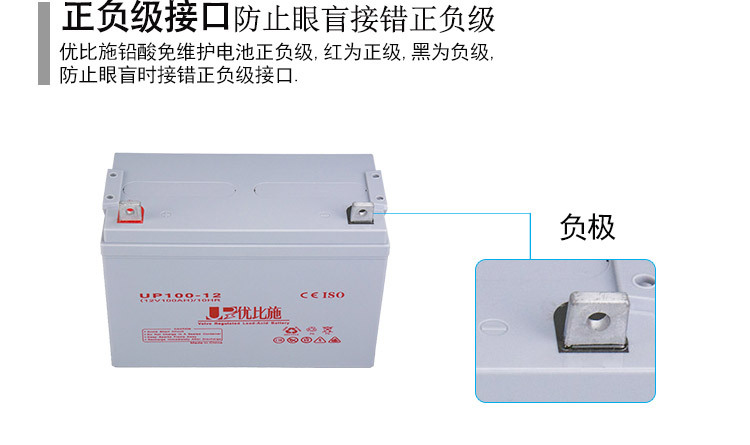 厂家直销EPS UPS蓄电池12V100AH 免维护铅酸蓄电池直流屏电瓶现货示例图4