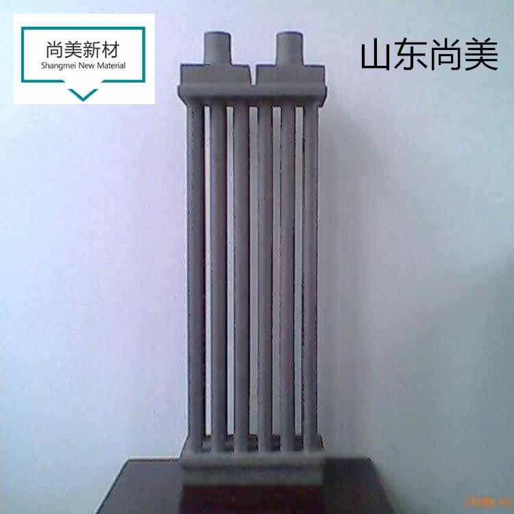 碳化硅圆管 耐高温窑炉管 交换器 山东尚美 碳化硅陶瓷示例图3