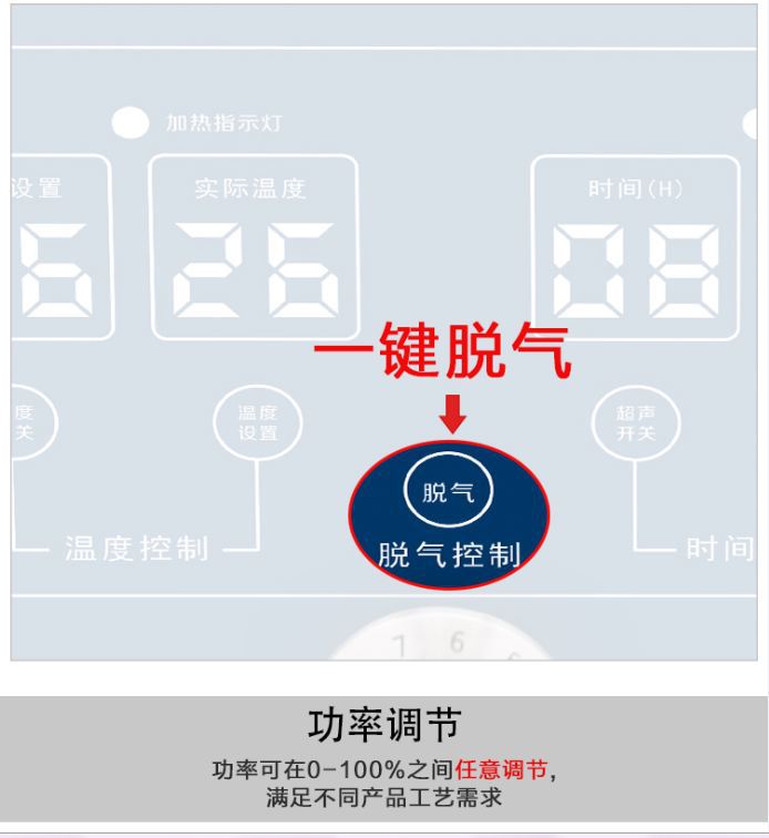 上海知信 ZX-500DE单频超声波清洗机22L 实验室超声波清洗器示例图5