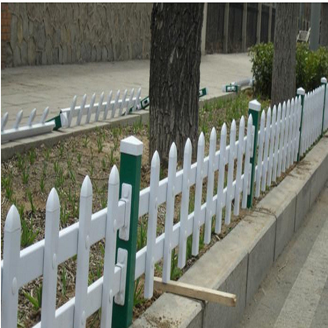 厂家直销  PVC草坪护栏  花坛护栏  绿化带pvc塑料栏杆 量大从优示例图6