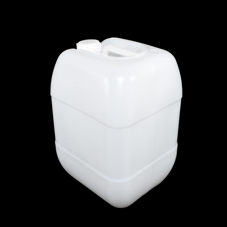 鑫兰翔25kg白色化工桶 方形25公斤加大化工桶 25L小口化工塑料桶示例图3
