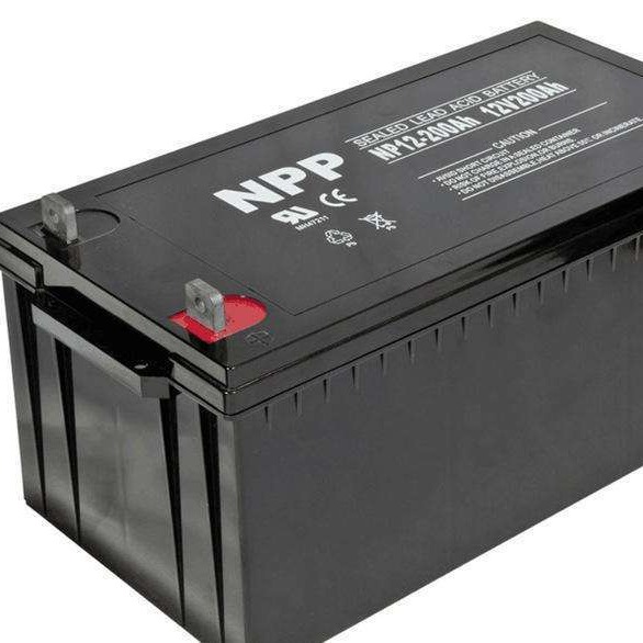 NPP耐普蓄电池NPG12-250 耐普蓄电池12V250AH太阳能专用胶体蓄电池