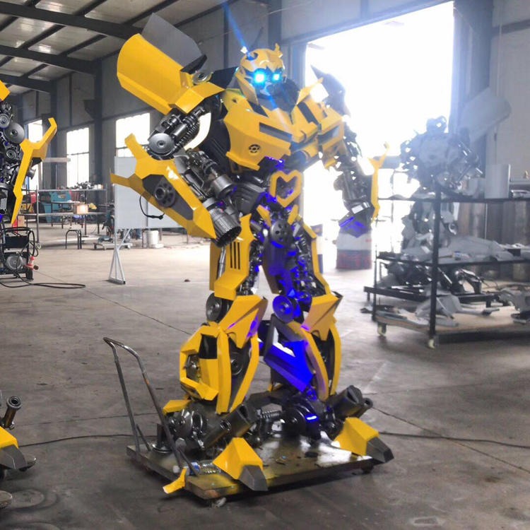 佰盛 大型变形金刚模型 机器人摆件 擎天柱大黄蜂广场模型摆件图片