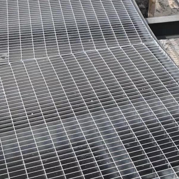 茂岳 镀锌钢格栅板 电厂平台钢格板定做 工厂钢格栅板