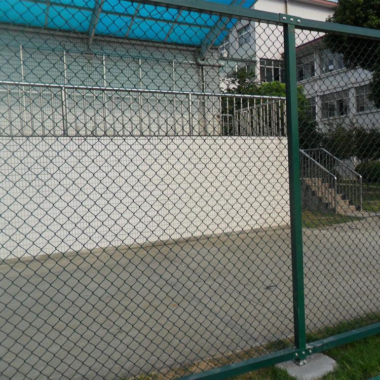 笼式全封闭体育场围栏网 金属丝包胶隔离网耐腐蚀 室外体育场隔离栅
