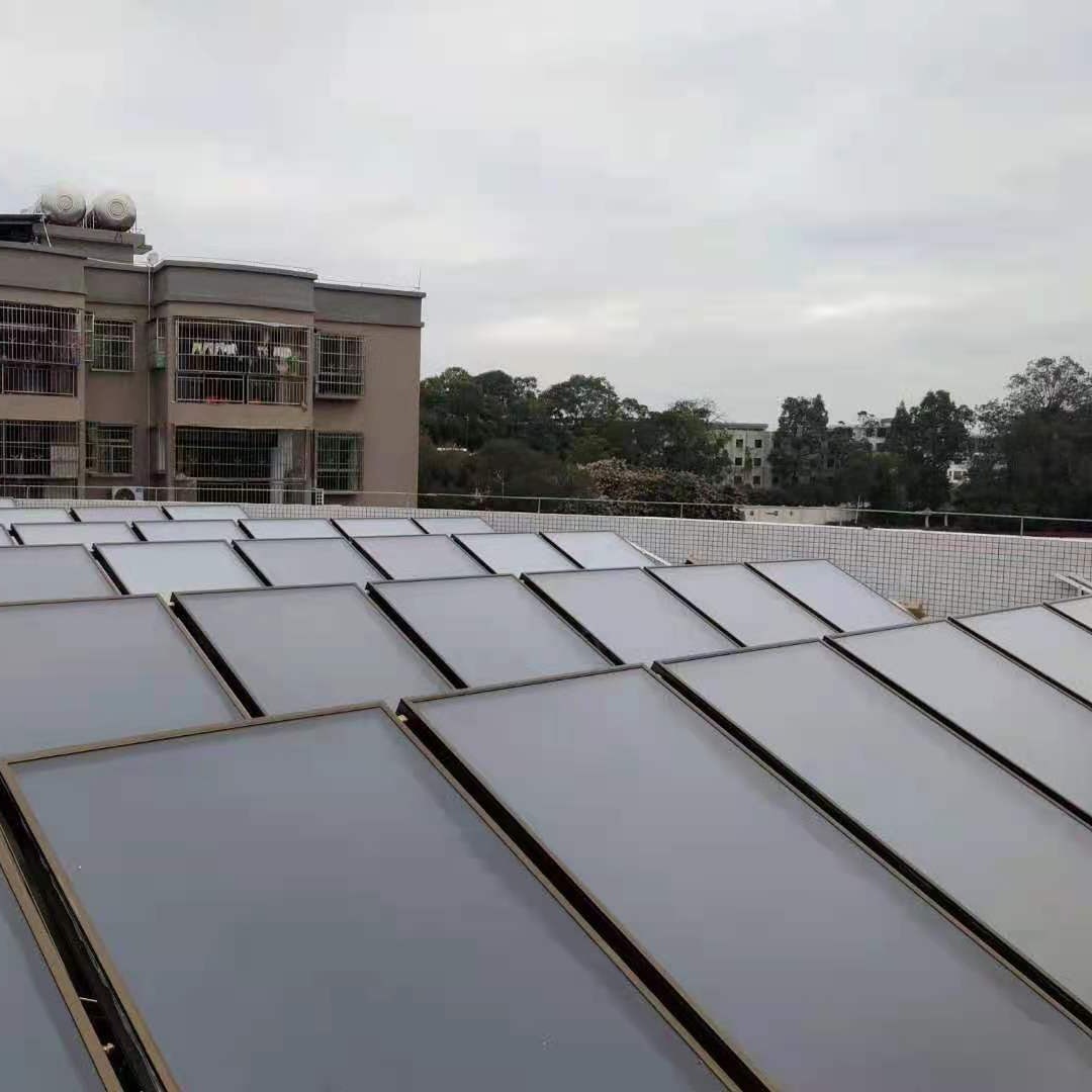恺阳  西藏平板太阳能集热器采暖热水  太阳能热水器厂家图片