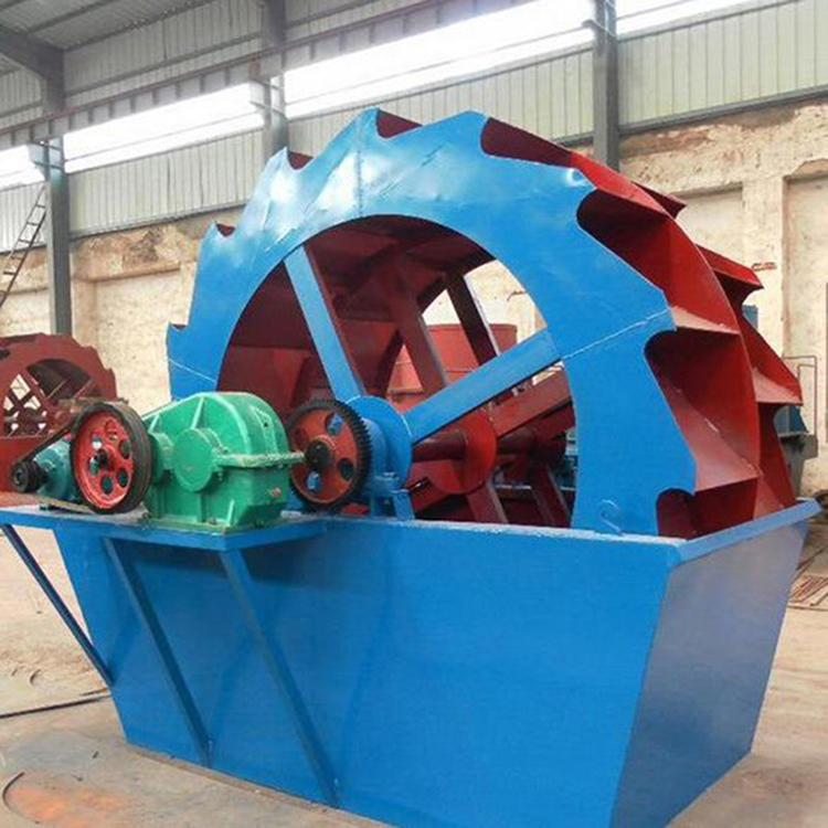 移动式洗砂制砂生产线 鑫浩 厂家现货水轮洗砂机 定制轮斗洗砂机 品质可靠
