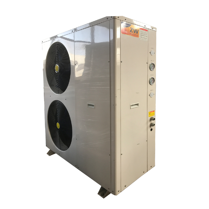 生产批发 超低温空气源热泵 冷暖两用6匹8匹 空气源热泵供暖 山东恩特莱