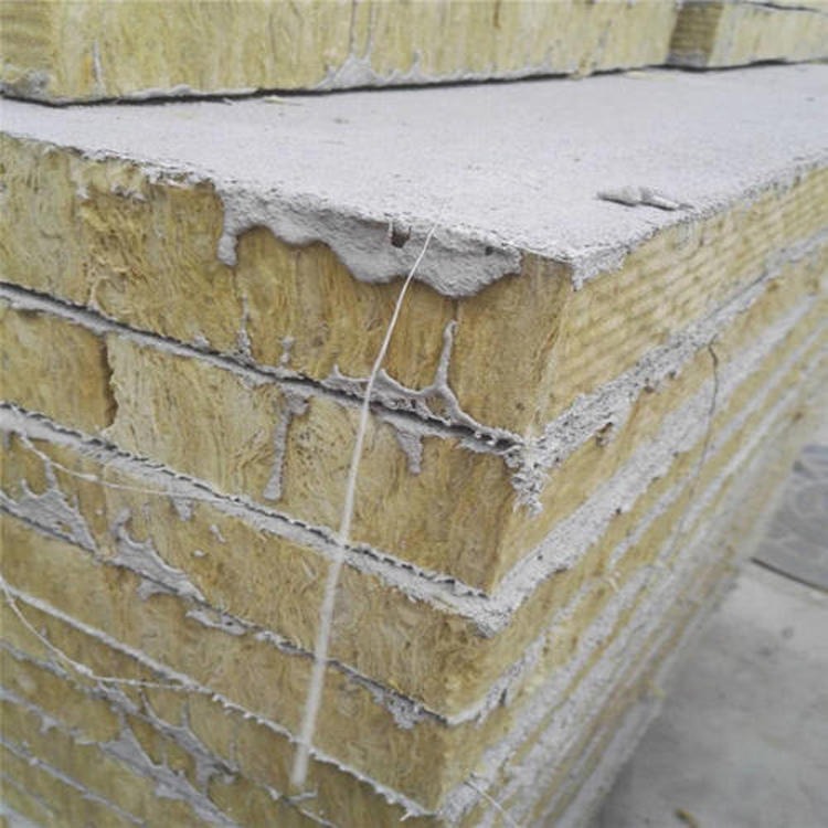 凯千亚 竖丝岩棉复合板 新型保温一体板 复合岩棉保温板