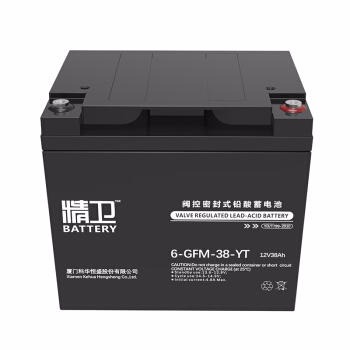 科华蓄电池精卫系列6-GFM-38-YT 科华12V38AH铅酸免维护蓄电池 科华精卫系列