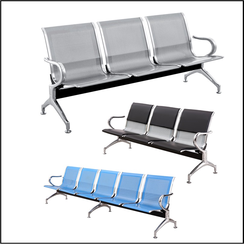 多人位不锈钢排椅 机场单位等候椅 医院门诊输液椅方元浩宇支持定制