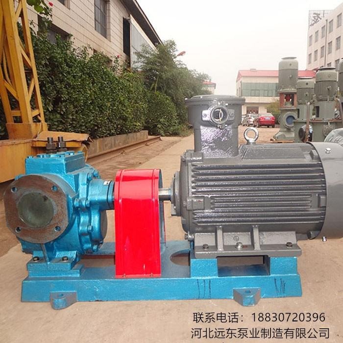 RCB-8保温齿轮泵 输送沥青效果好用于新疆石河子用户也可用 重油泵-泊远东