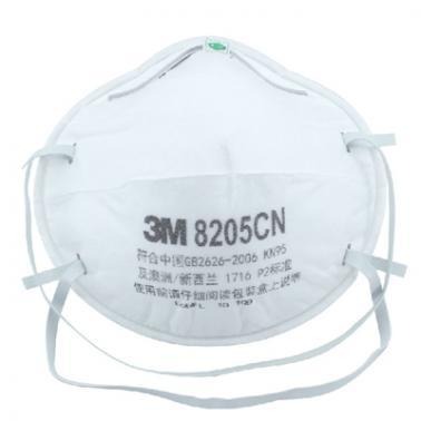 3M8205防尘口罩 KN95/P2口罩图片