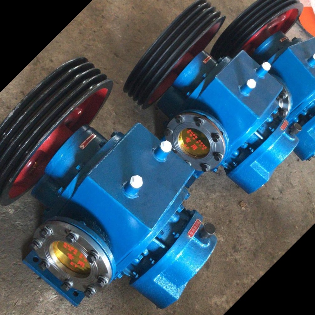 LC罗茨油泵  鸿海泵业 高粘度罗茨泵 减速机连接或皮带轮带动